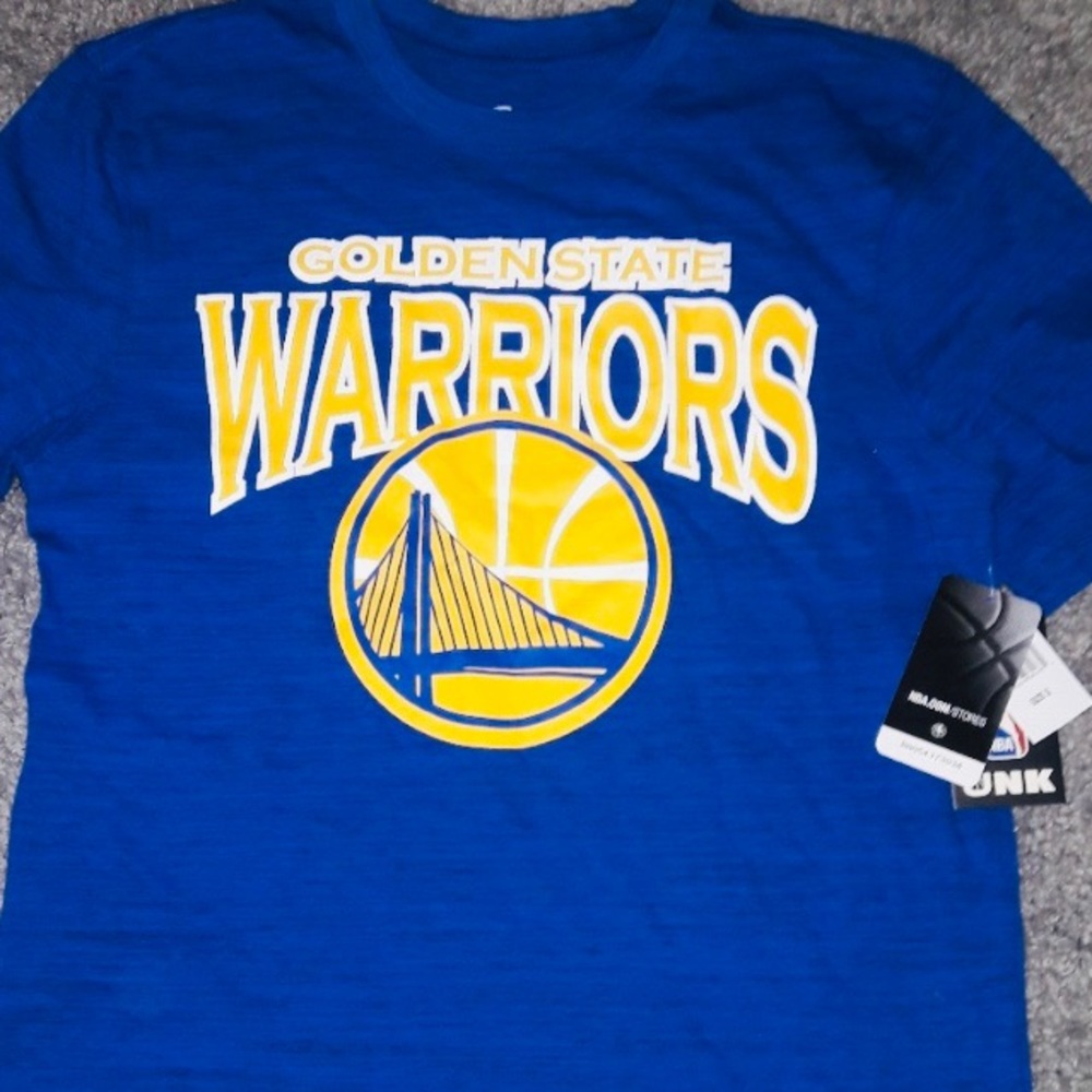 NBA warriors tshirt